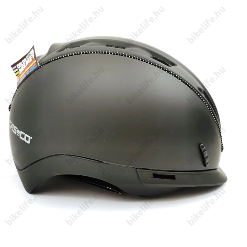 Casco Roadster kerékpáros bukósisak fekete/szürke XL (60-63cm fejkerület)