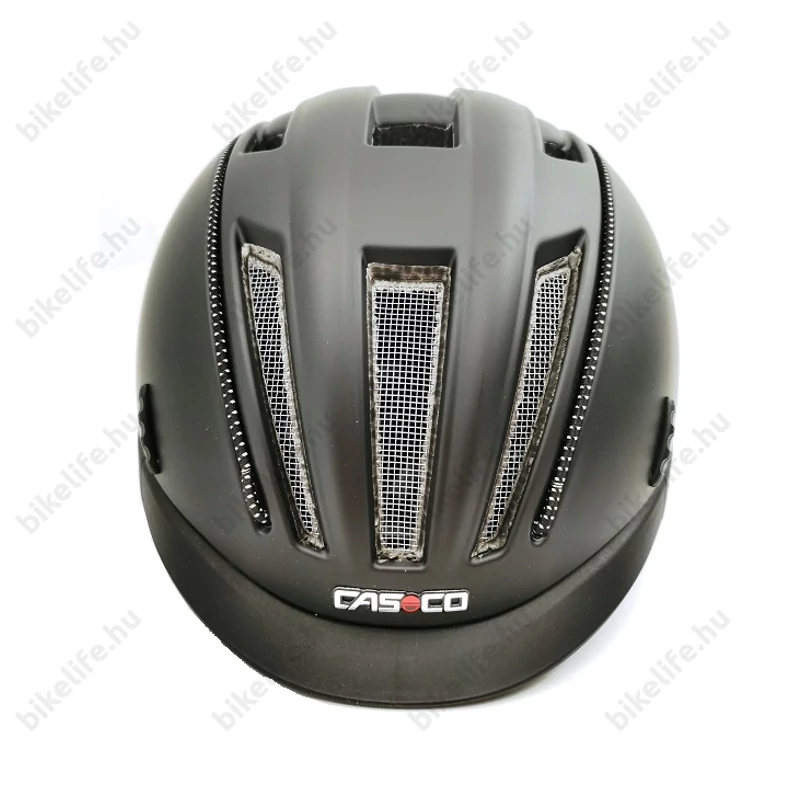 Casco Roadster kerékpáros bukósisak fekete/szürke XL (60-63cm fejkerület)