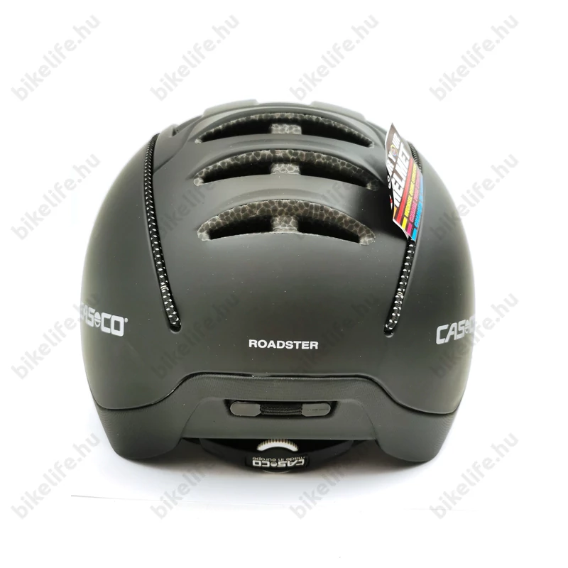 Casco Roadster kerékpáros bukósisak fekete/szürke XL (60-63cm fejkerület)