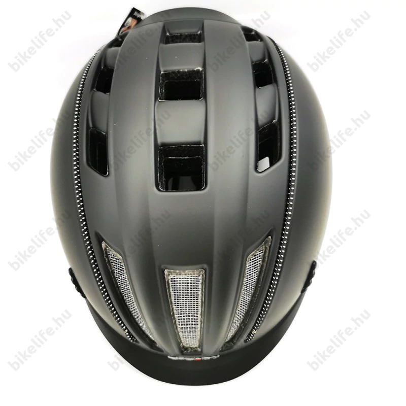 Casco Roadster kerékpáros bukósisak fekete/szürke XL (60-63cm fejkerület)