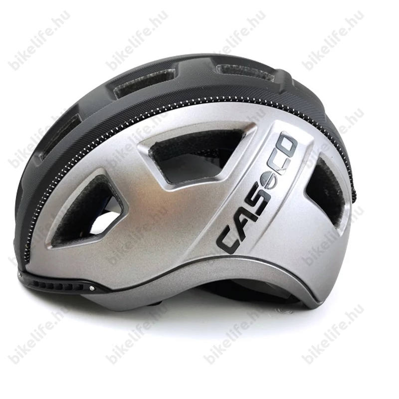 Casco E.Motion 2 kerékpáros bukósisak fekete/ezüst M (54-58cm fejkerület)