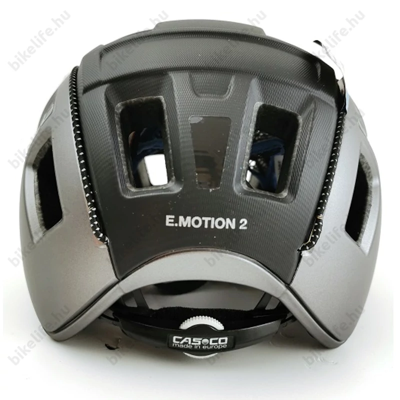 Casco E.Motion 2 kerékpáros bukósisak fekete/ezüst M (54-58cm fejkerület)