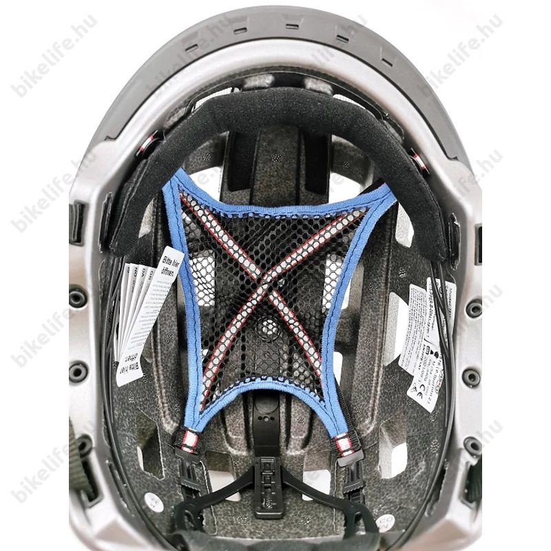 Casco E.Motion 2 kerékpáros bukósisak fekete/ezüst M (54-58cm fejkerület)