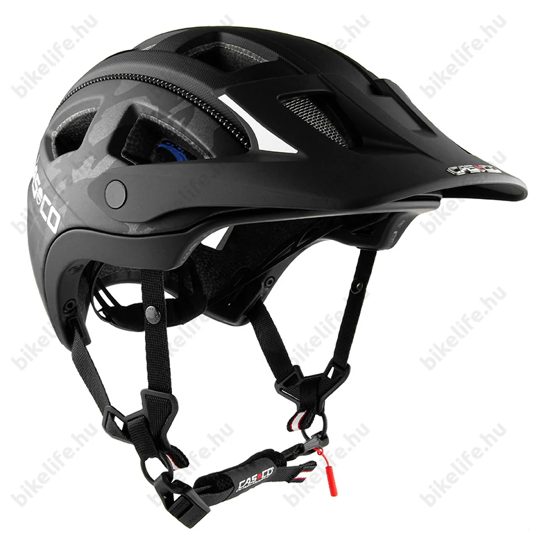 Casco MTBE 2 kerékpáros bukósisak matt fekete/camo L-es (59-62cm fejkerület)