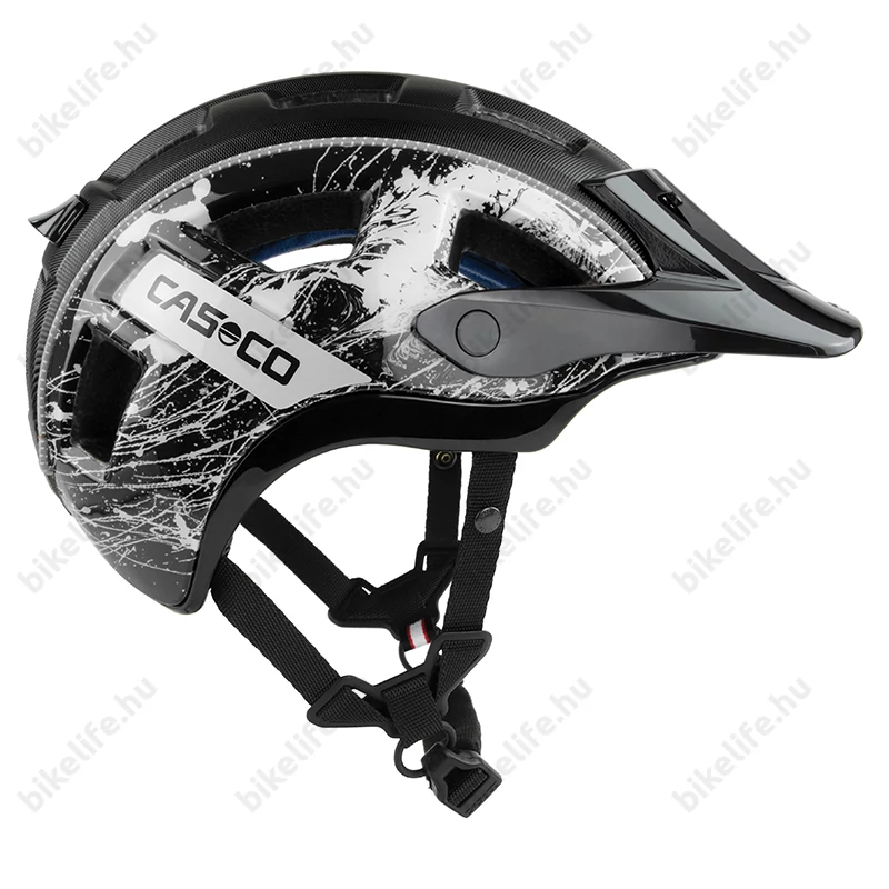 Casco MTBE 2 kerékpáros bukósisak splatter silver M-es (54-58cm fejkerület)
