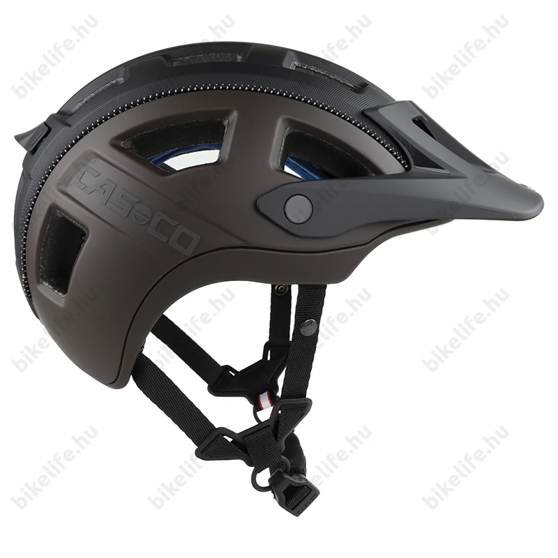 Casco MTBE 2 kerékpáros bukósisak fekete/barna M-es (54-58cm fejkerület)