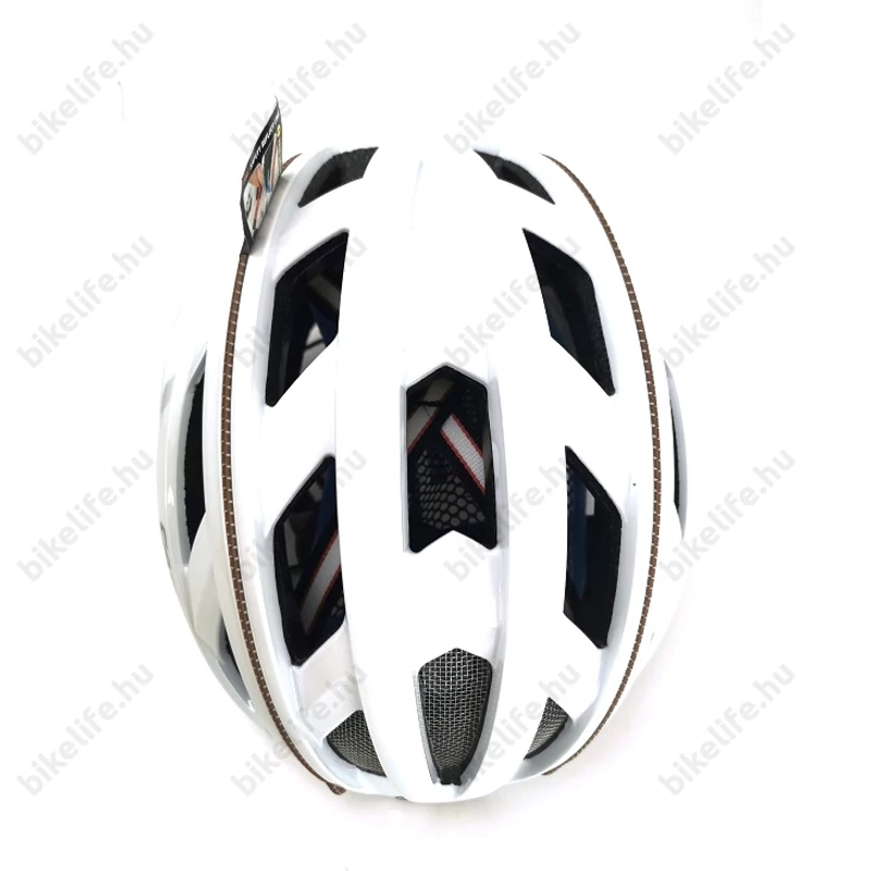 Casco Cuda 2 Strada kerékpáros bukósisak fehér/kávé M-es (54-58cm fejkerület)