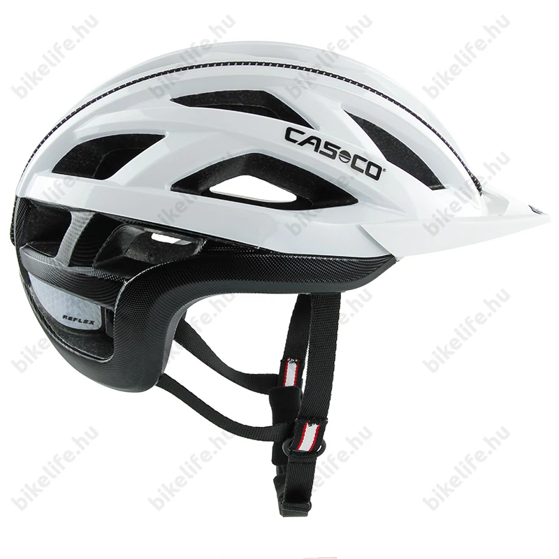 Casco Cuda 2 Mountain kerékpáros bukósisak fehér/fekete M-es (54-58cm fejkerület)
