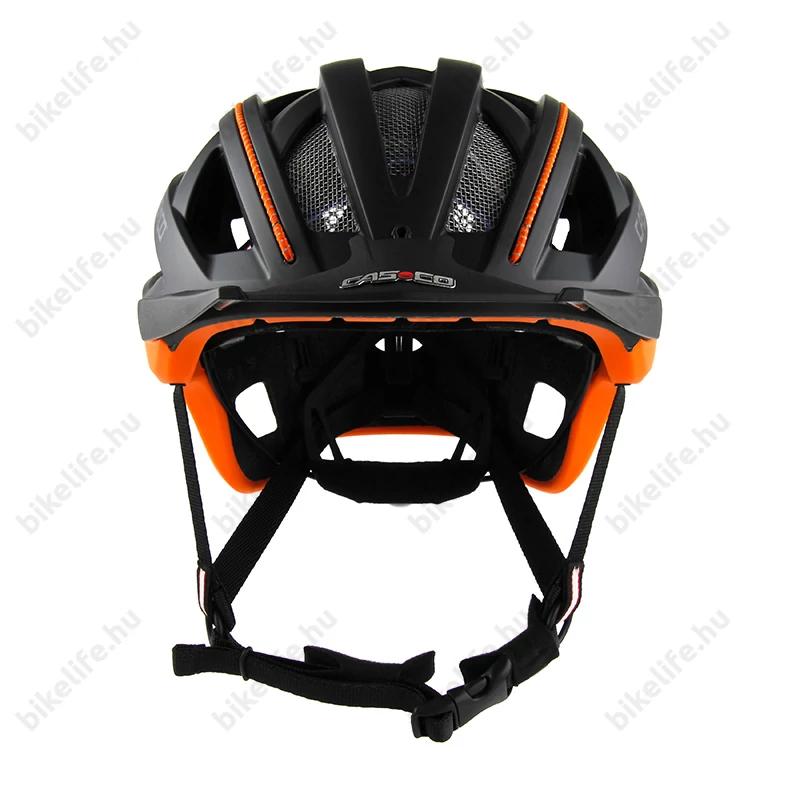 Casco Cuda 2 kerékpáros bukósisak matt fekete/narancs S-es (52-54cm fejkerület)
