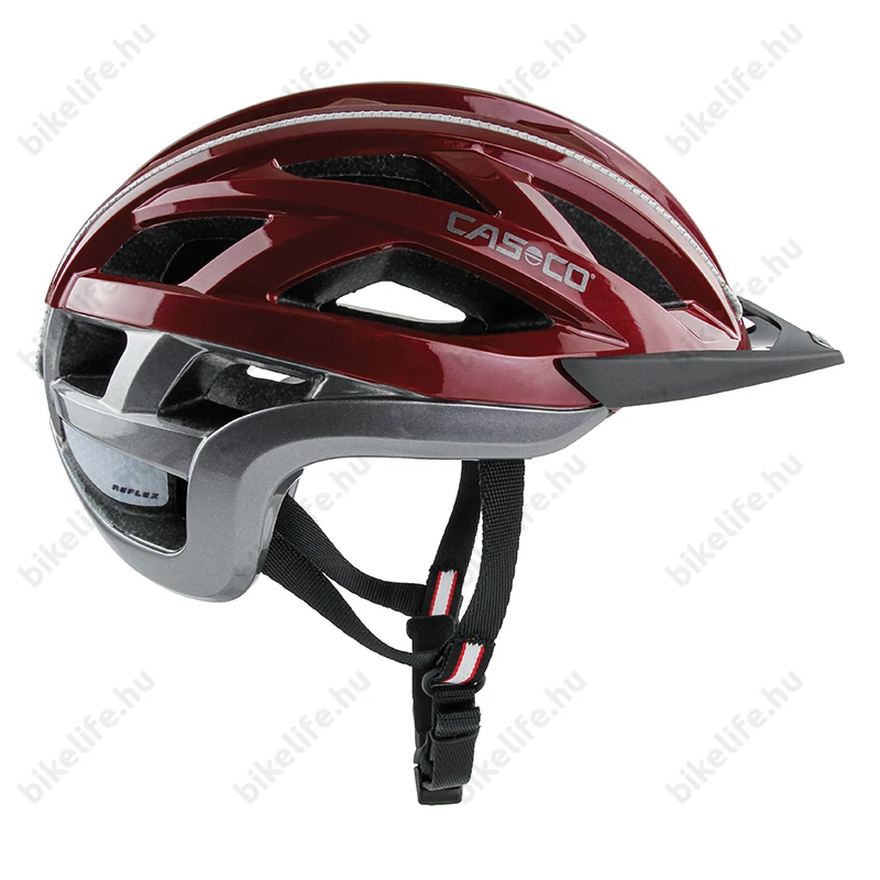 Casco Cuda 2 kerékpáros bukósisak matt burgundi/antracit L-es (59-62cm fejkerület)