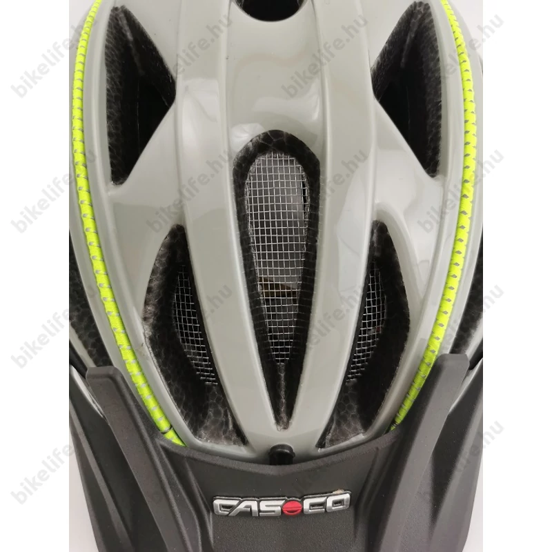 Casco Activ 2 kerékpáros bukósisak fehér/homok/neon M (56-58cm fejkerület)
