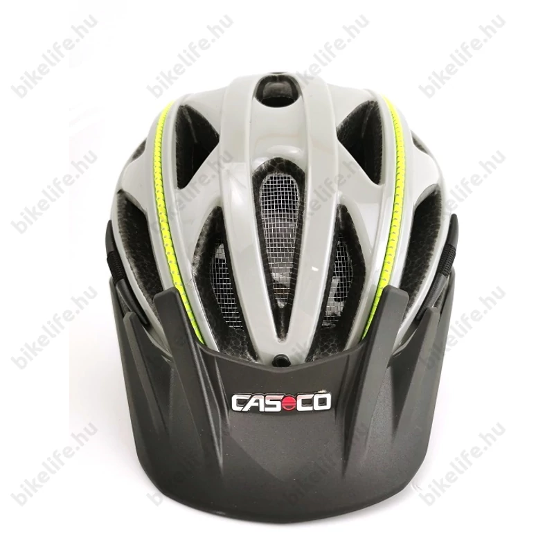 Casco Activ 2 kerékpáros bukósisak fehér/homok/neon L (58-62cm fejkerület)