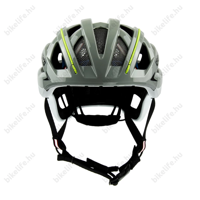 Casco Cuda 2 Strada kerékpáros bukósisak szürke/fehér/neon M-es (54-58cm fejkerület)