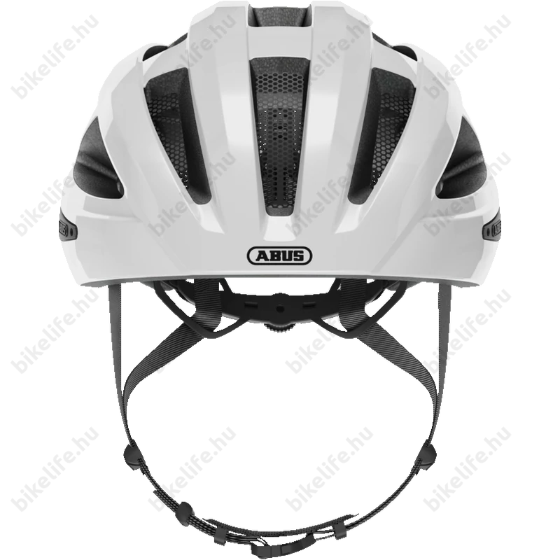 Abus Macator kerékpáros szabadidő bukósisak fehér/ezüst S, (51-55cm fejkerülethez)