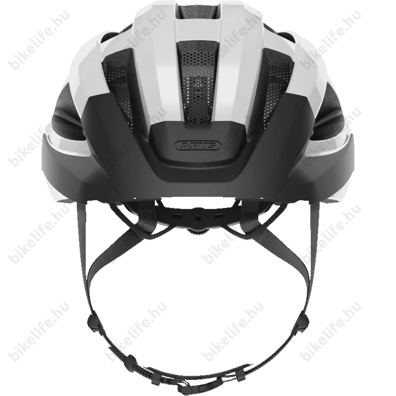 Abus Macator kerékpáros szabadidő bukósisak fehér/ezüst S, (51-55cm fejkerülethez)