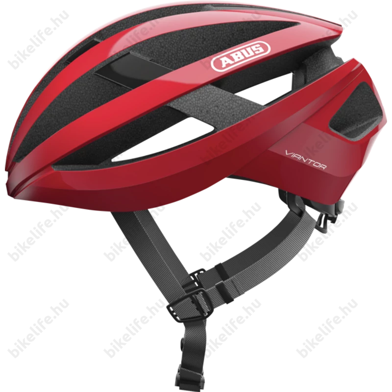 Abus Viantor Road kerékpáros bukósisak L 58-62cm racing red