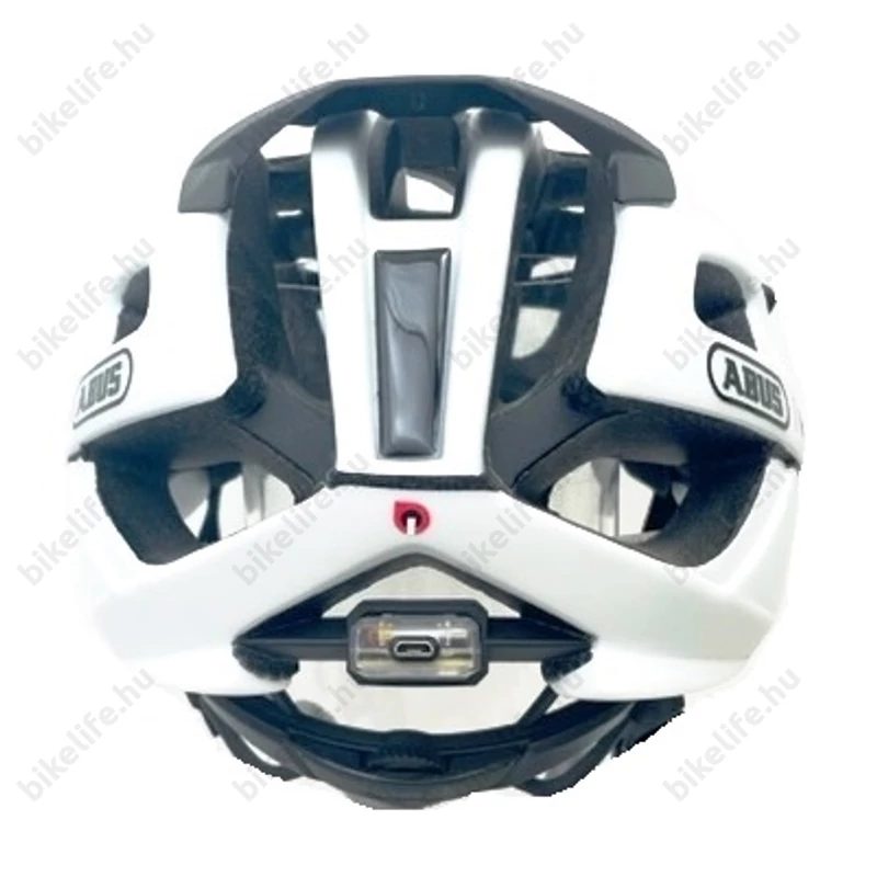 Abus Moventor Quin MTB bukósisak esésérzékelővel, L-es 57-61 cm polar white