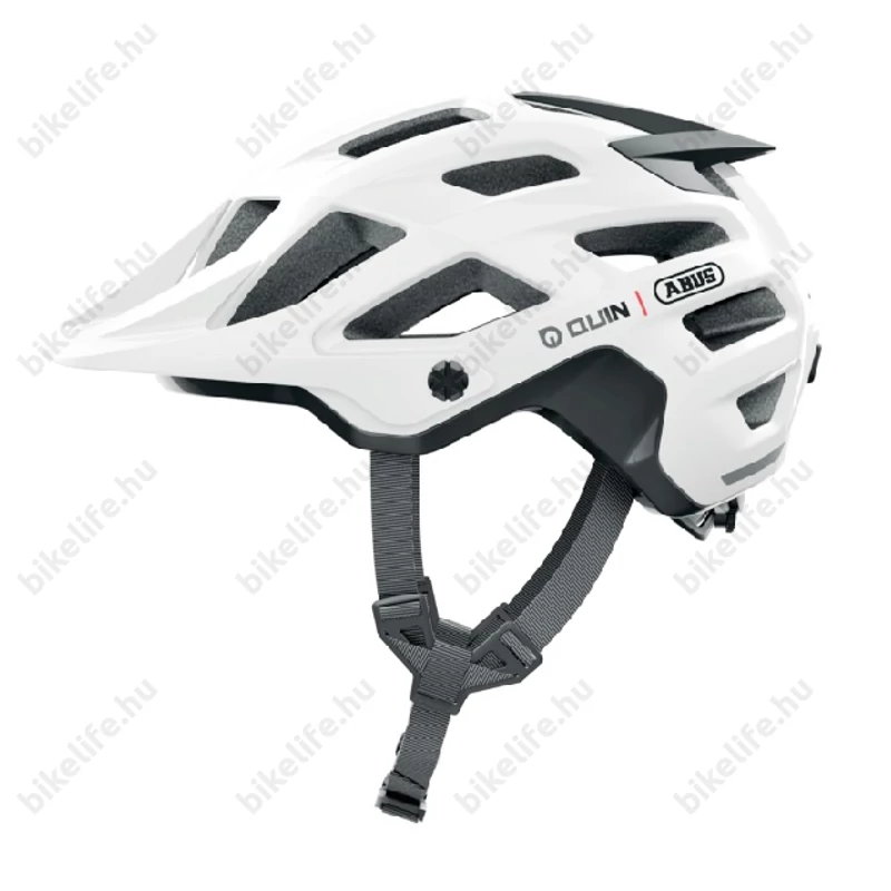 Abus Moventor 2.0 Quin MTB bukósisak esésérzékelővel, L-es 57-61 cm fényes fehér
