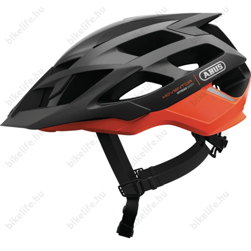 Abus Moventor MTB bukósisak L-es 57-61 cm fekete/narancs
