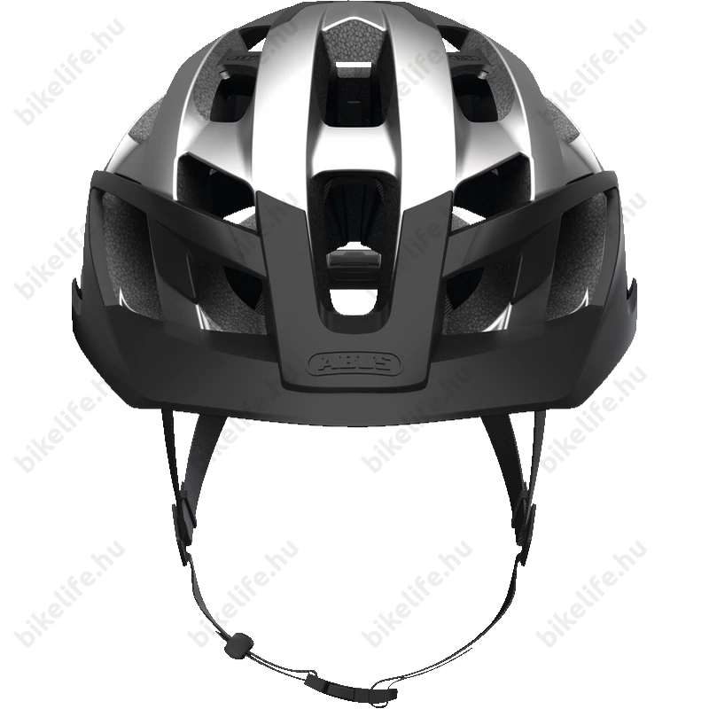 Abus Moventor Quin MTB bukósisak esésérzékelővel, L-es 57-61 cm, szürke/neonsárga