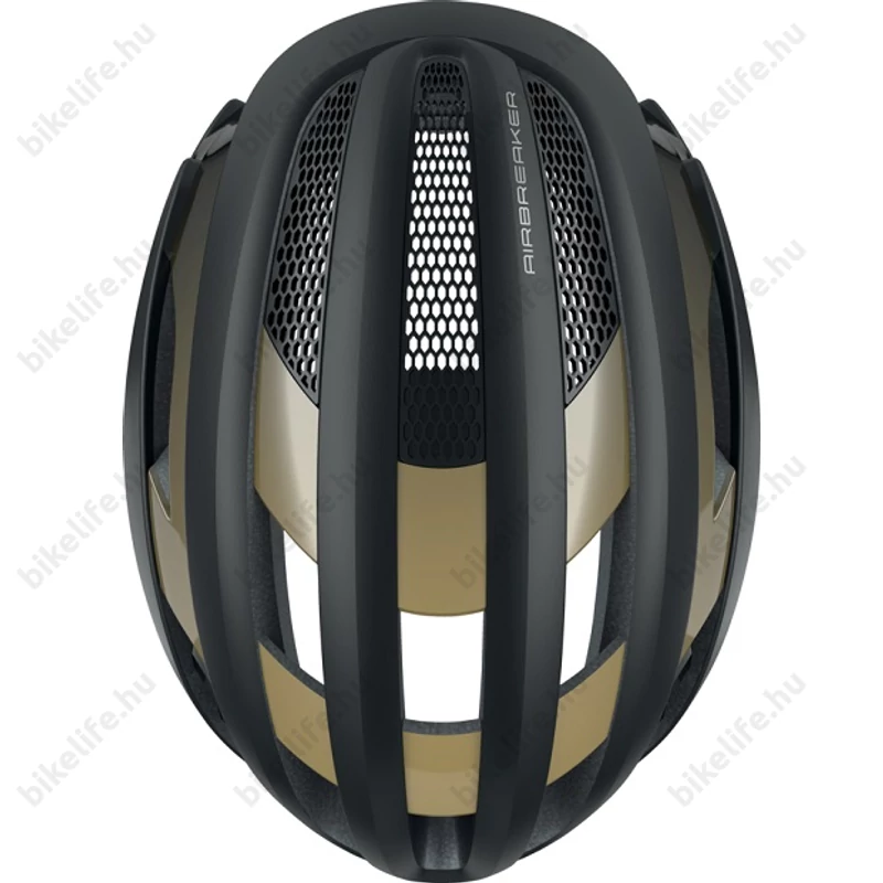Abus AirBreaker országúti bukósisak L 59-61 fekete/arany