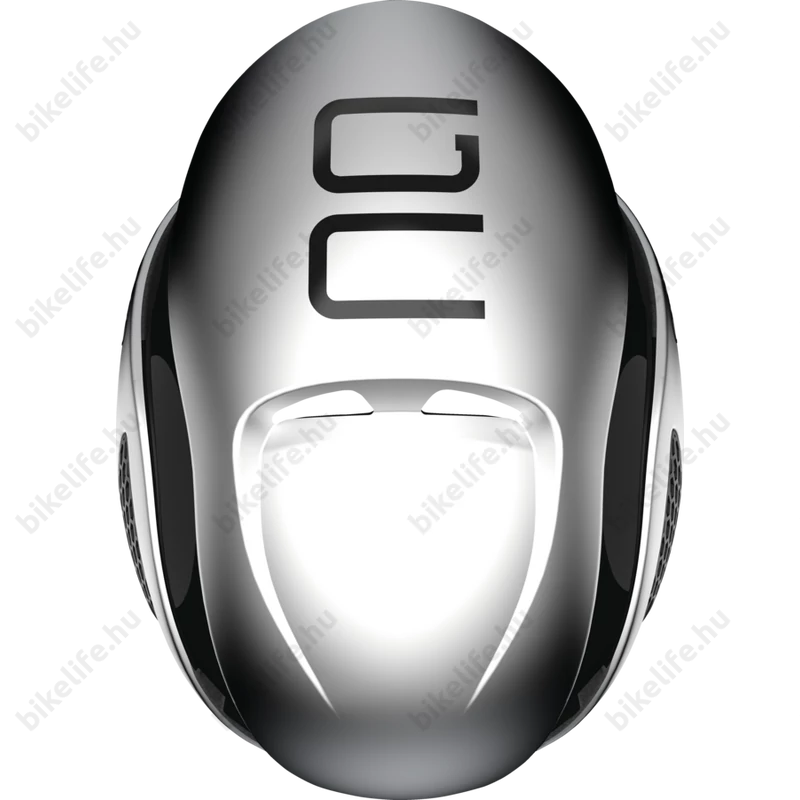 Abus Gamechanger országúti bukósisak L-es (59-62cm-es fejkörmérethez), gleam silver