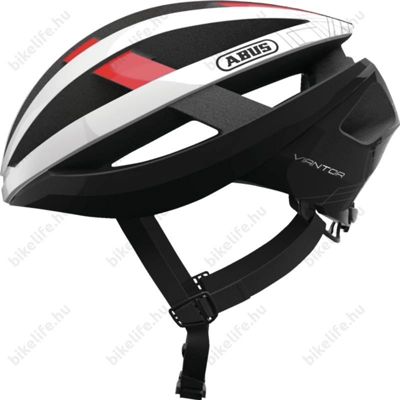 Abus Viantor Road kerékpáros bukósisak M-es 52-58 cm blaze red