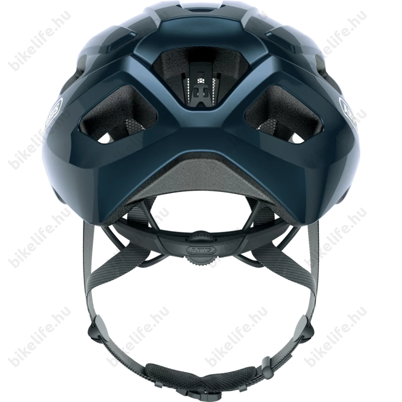 Abus Macator kerékpáros szabadidő bukósisak midnight kék, M-es, (52-58cm fejkerület)