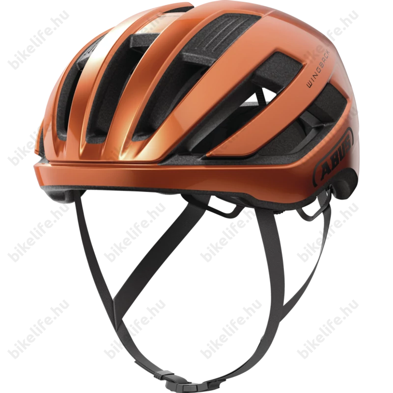 Abus Wingback kerékpáros országúti bukósisak Goldfish Orange L-es 57-61cm fejkerületre