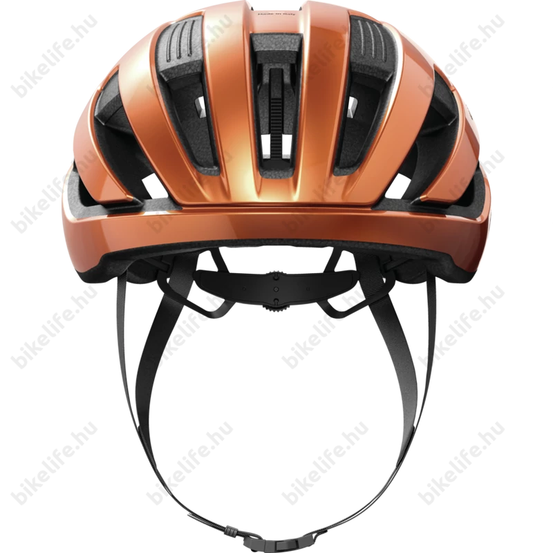 Abus Wingback kerékpáros országúti bukósisak Goldfish Orange L-es 57-61cm fejkerületre