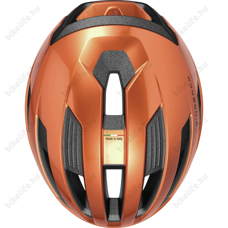 Abus Wingback kerékpáros országúti bukósisak Goldfish Orange L-es 57-61cm fejkerületre
