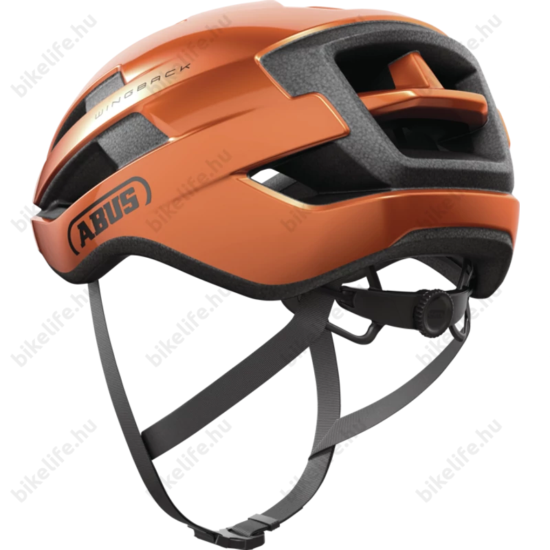 Abus Wingback kerékpáros országúti bukósisak Goldfish Orange L-es 57-61cm fejkerületre