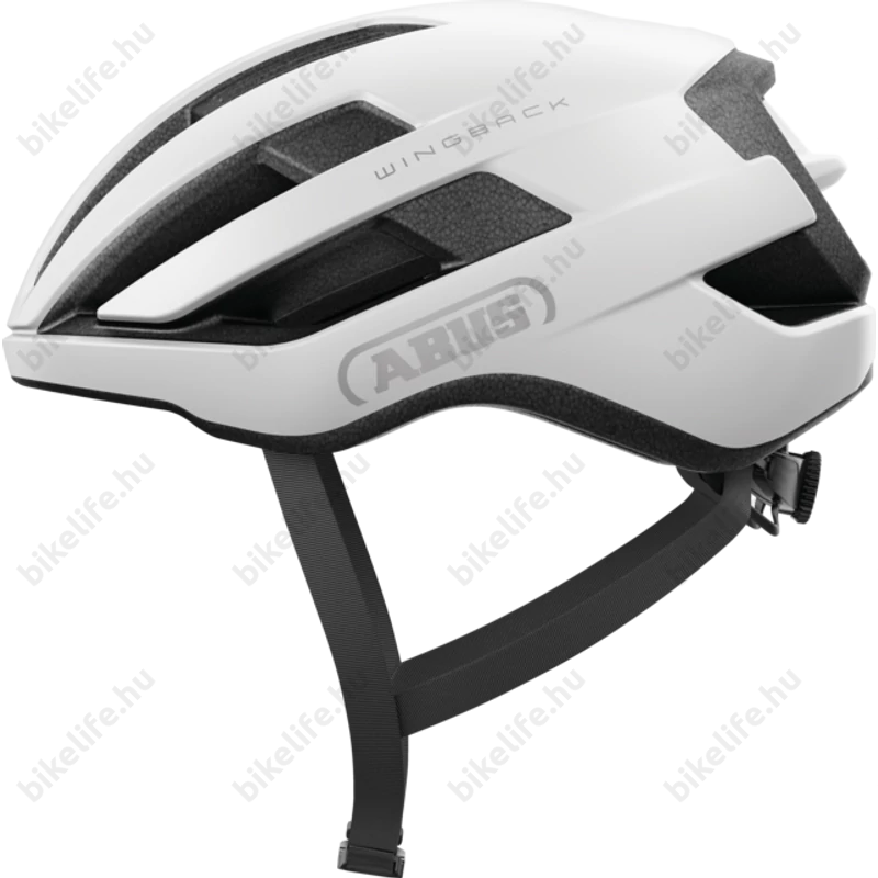 Abus Wingback kerékpáros országúti bukósisak Polar White M-es 54-58cm fejkerületre