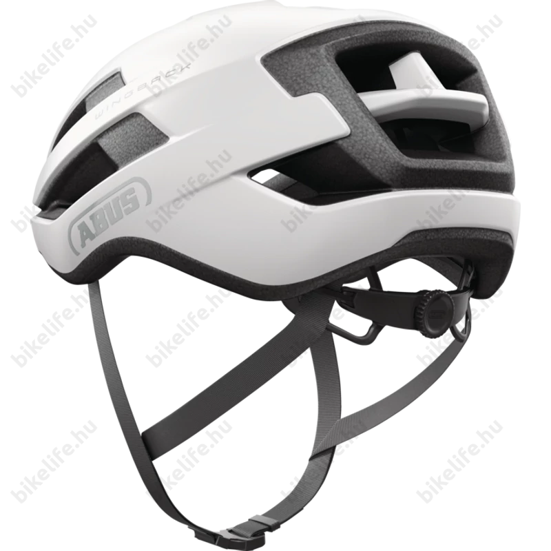Abus Wingback kerékpáros országúti bukósisak Polar White M-es 54-58cm fejkerületre