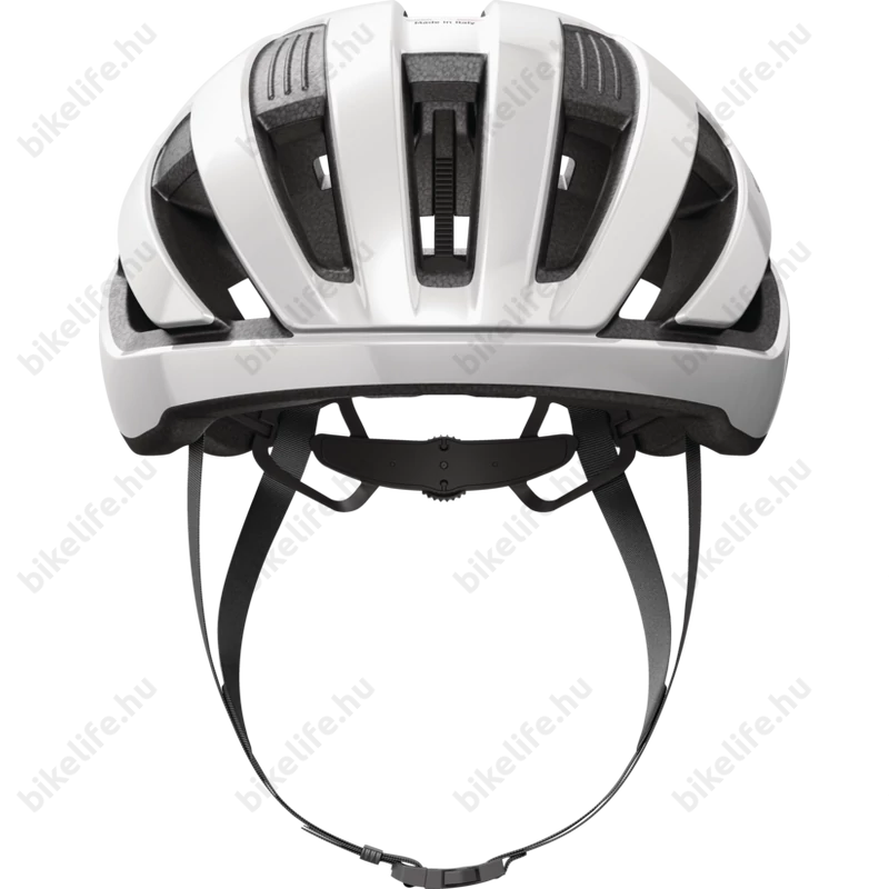 Abus Wingback kerékpáros országúti bukósisak Shiny White S-es 51-55cm fejkerületre
