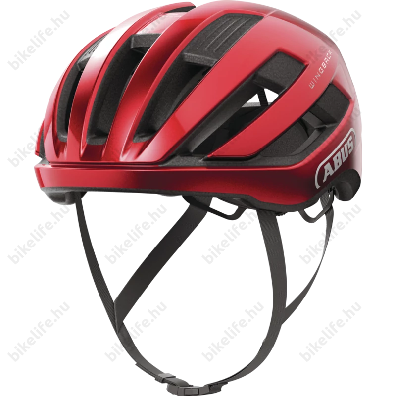 Abus Wingback kerékpáros országúti bukósisak Performance Red L-es 57-61cm fejkerületre