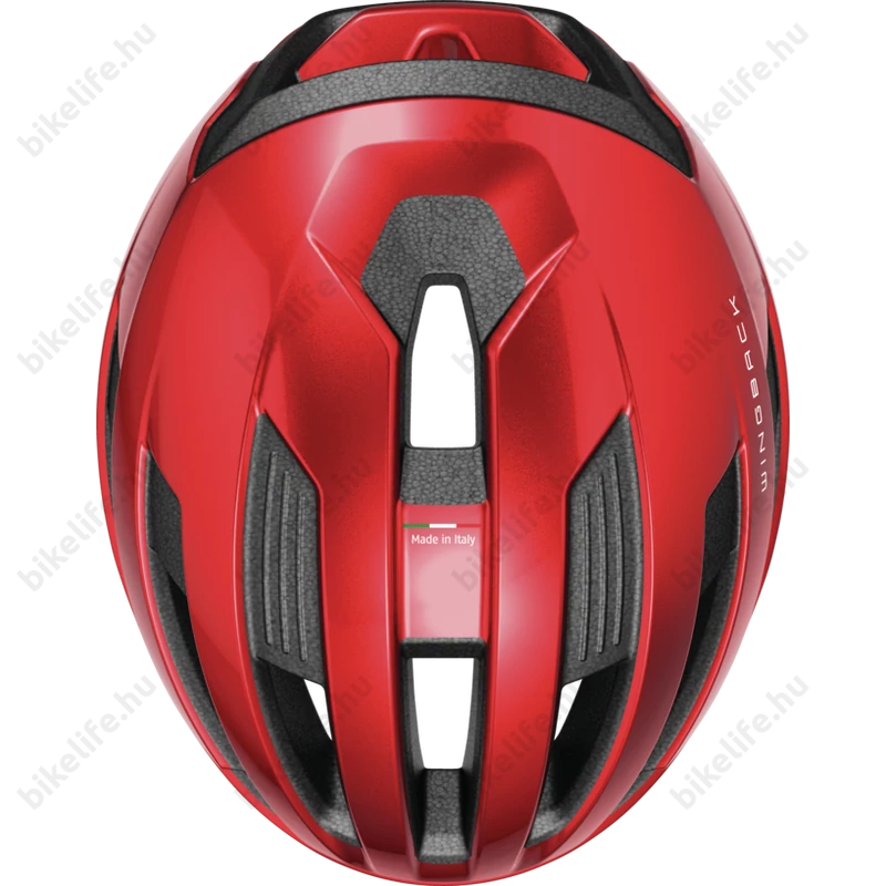 Abus Wingback kerékpáros országúti bukósisak Performance Red L-es 57-61cm fejkerületre