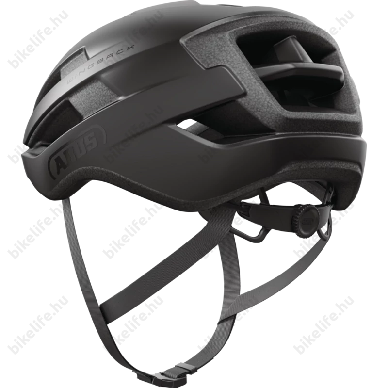 Abus Wingback kerékpáros országúti bukósisak Velvet Black M-es 54-58cm fejkerületre