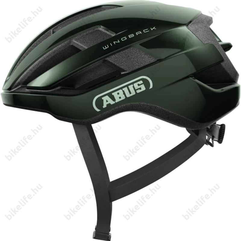 Abus Wingback kerékpáros országúti bukósisak Moss Green S-es 51-55cm fejkerületre