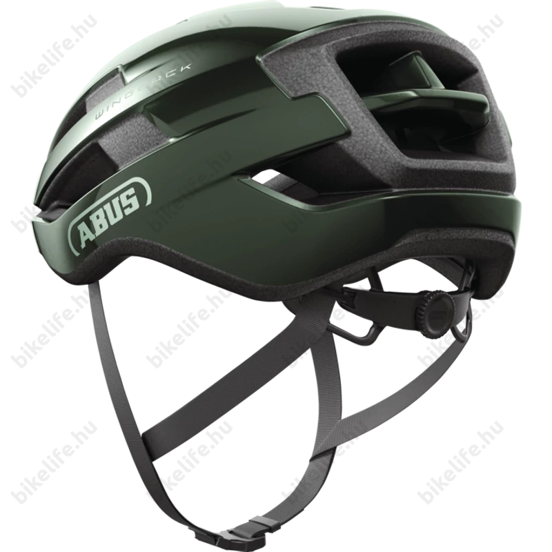 Abus Wingback kerékpáros országúti bukósisak Moss Green S-es 51-55cm fejkerületre