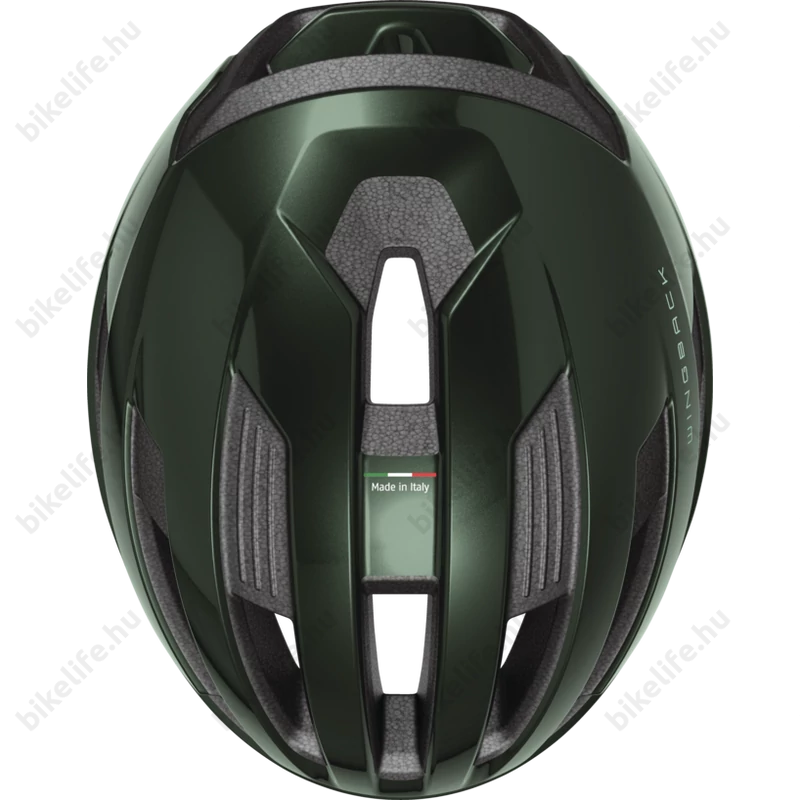 Abus Wingback kerékpáros országúti bukósisak Moss Green L-es 57-61cm fejkerületre