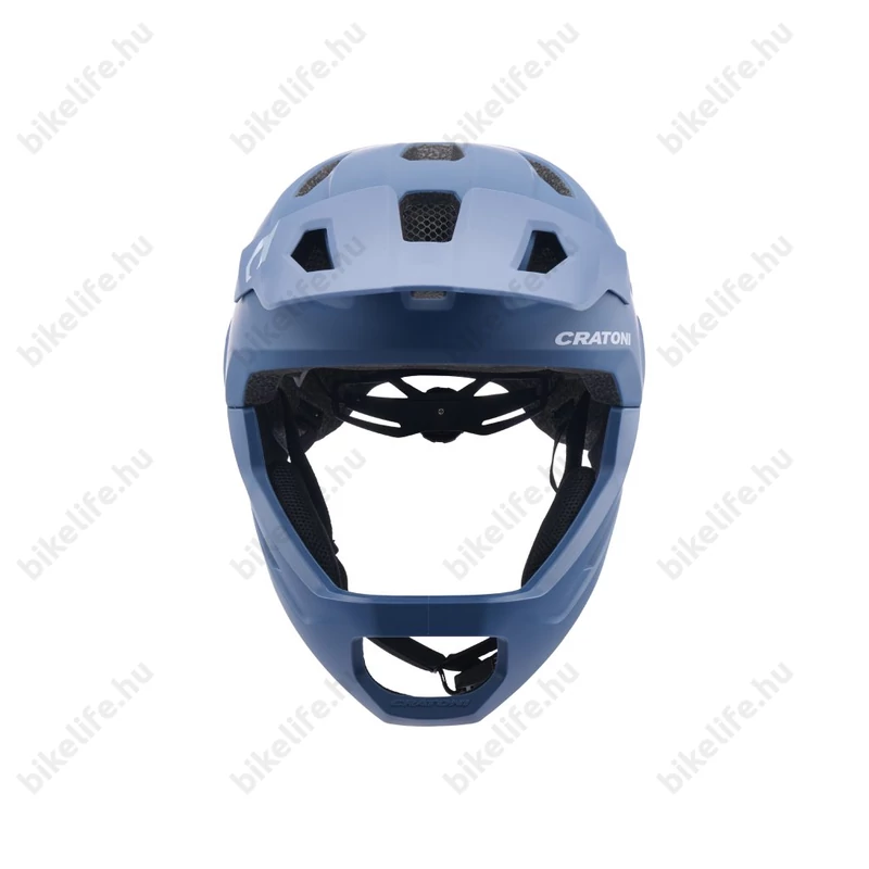 Cratoni MadCat fullface 2 az 1-ben gyerek sisak matt blue S-M méret 49-56 cm fejkerületre.