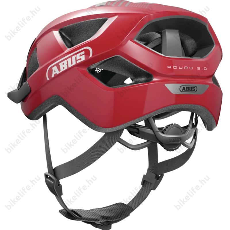Abus Aduro 3.0 kerékpáros városi bukósisak In-Mold, blazed red L-es 58-62cm fejkerületre