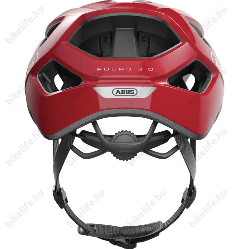 Abus Aduro 3.0 kerékpáros városi bukósisak In-Mold, blazed red L-es 58-62cm fejkerületre