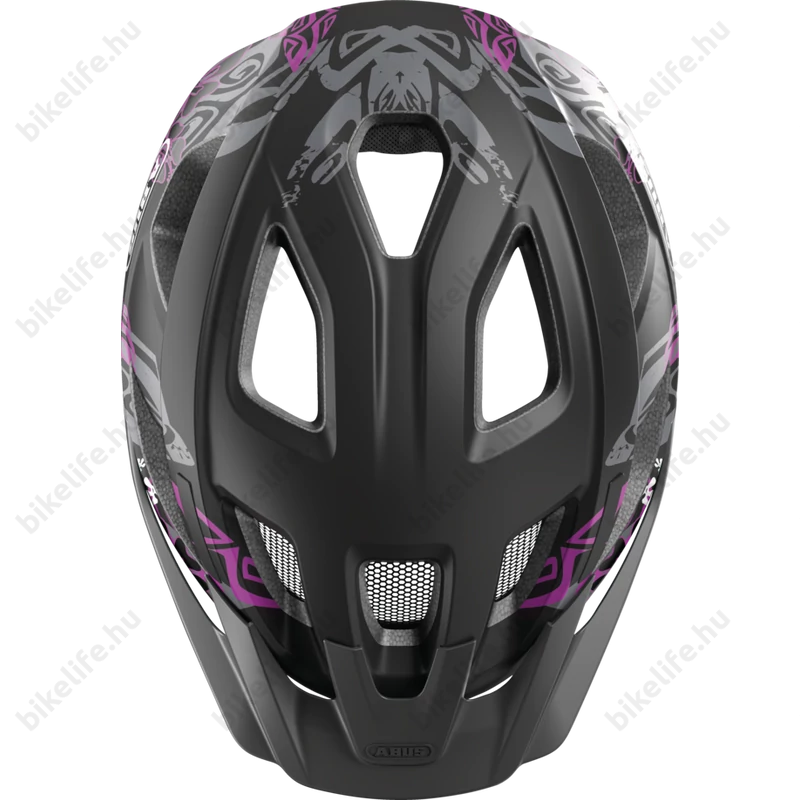 Abus Aduro 3.0 kerékpáros városi bukósisak In-Mold, maori blackberry M-es 52-58cm fejkerületre