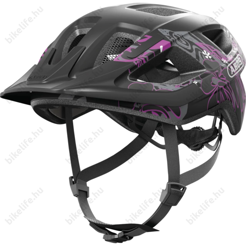 Abus Aduro 3.0 kerékpáros városi bukósisak In-Mold, maori blackberry L-es 58-62cm fejkerületre