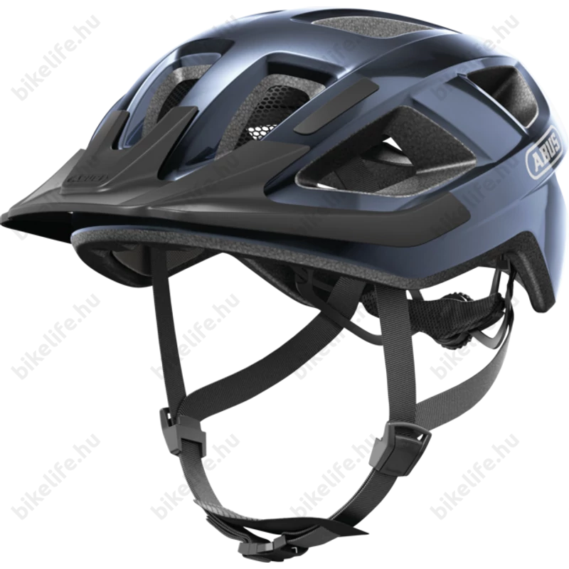 Abus Aduro 3.0 kerékpáros városi bukósisak In-Mold, midnight blue M-es 52-58cm fejkerületre