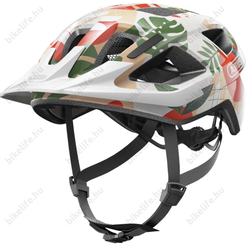 Abus Aduro 3.0 kerékpáros városi bukósisak In-Mold, orange palm M-es 52-58cm fejkerületre