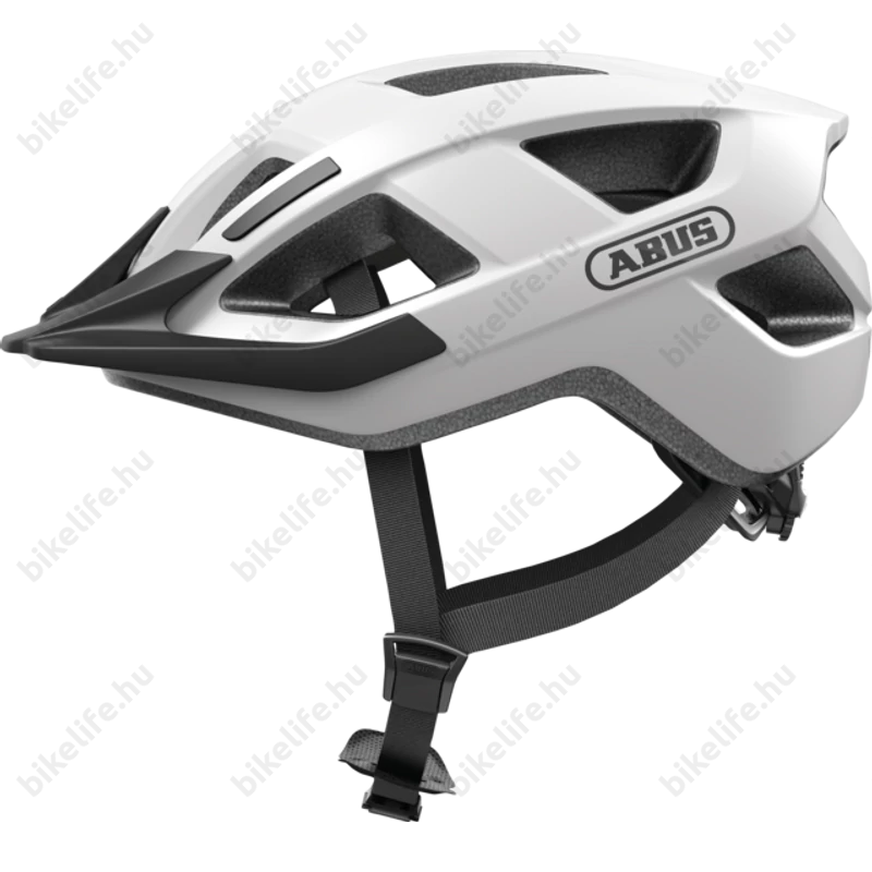 Abus Aduro 3.0 kerékpáros városi bukósisak In-Mold, polar white S-es 51-55cm fejkerületre
