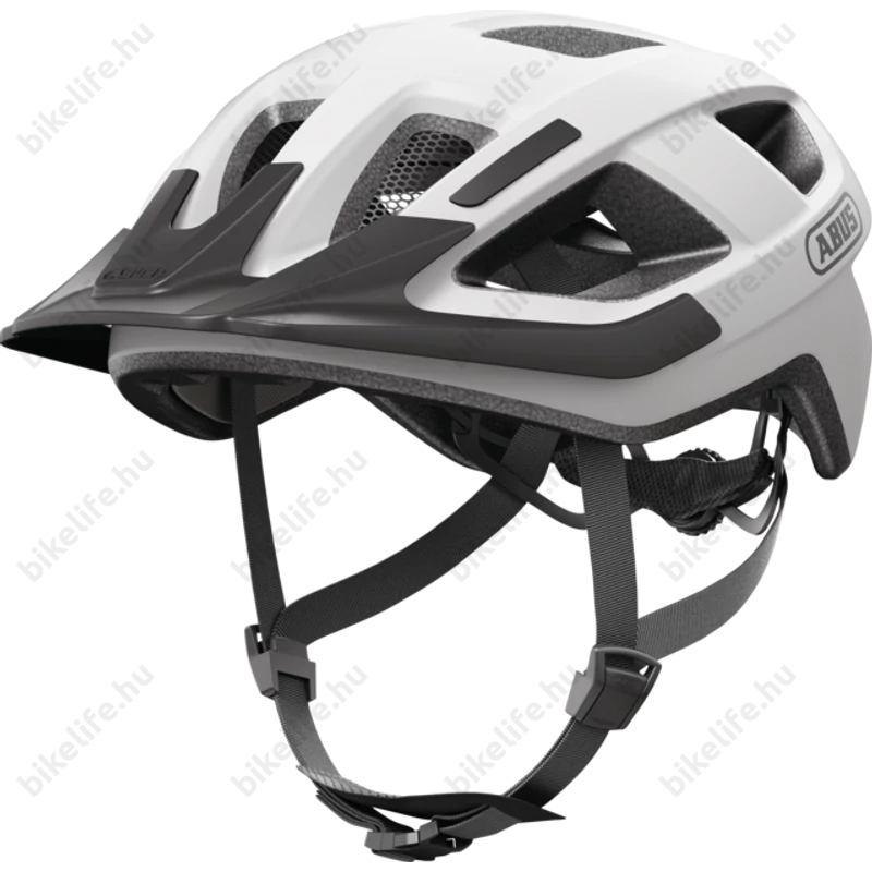 Abus Aduro 3.0 kerékpáros városi bukósisak In-Mold, polar white S-es 51-55cm fejkerületre